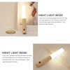 Led Induction Motion Sensor Wall Sconce Lamp Night Light Usb Rechargeable 2700k-3000k Warm Light(random Color)