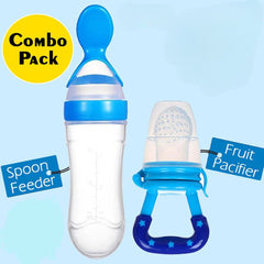 Baby Spoon Feeder Silicone Bottle Feeding