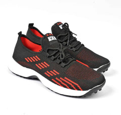 Black Camel gripper Sports Shoes Red