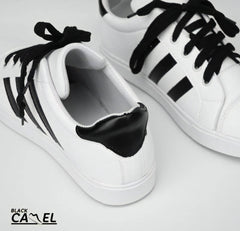 Black Camel White Rotterdam Sneakers White