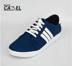 Black Camel Sneakers For Men Blue Shoes For men