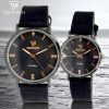 Timeworth Round Dial Stylish Pair Watch