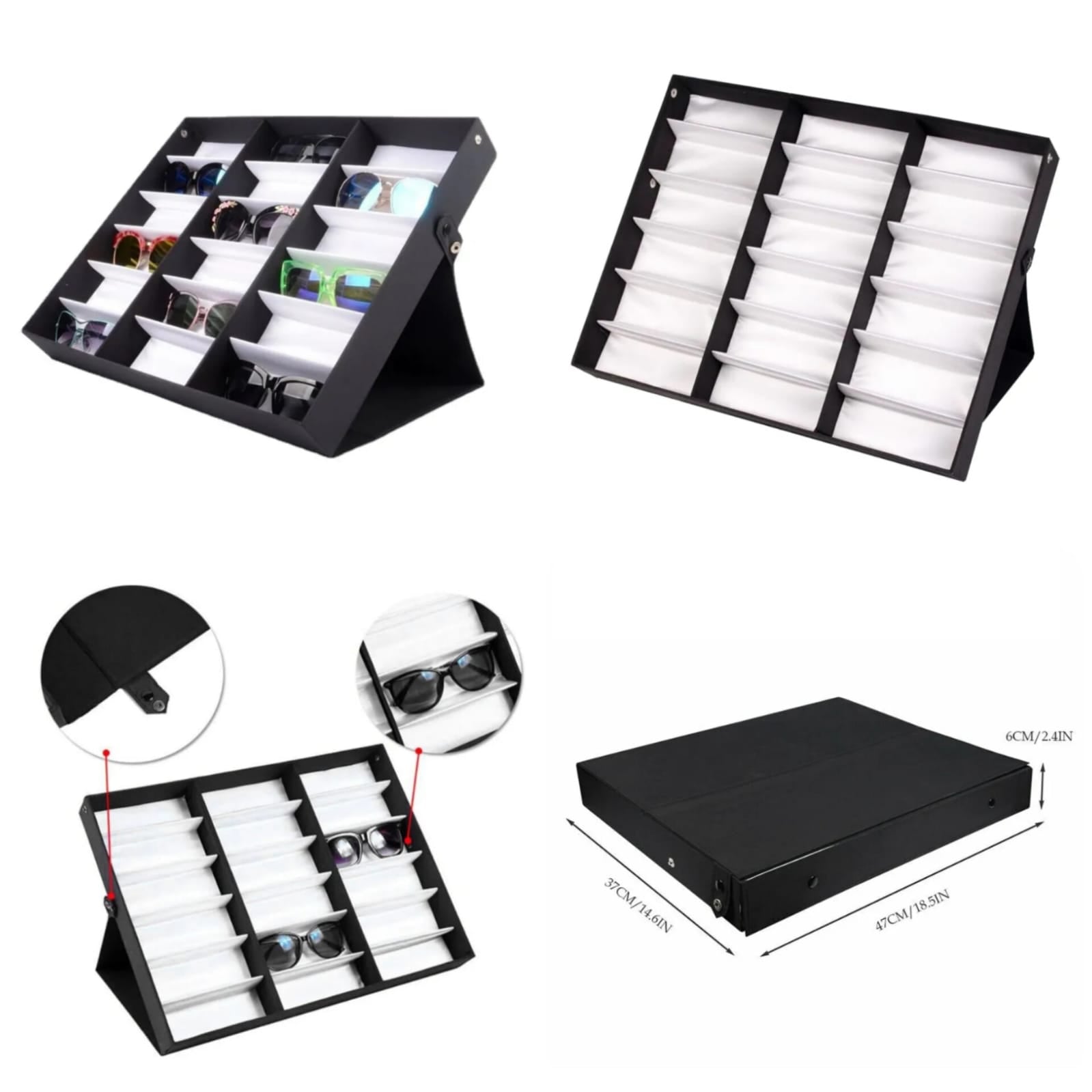 18Slot Sun Glasses Organizer (Premium Quality)