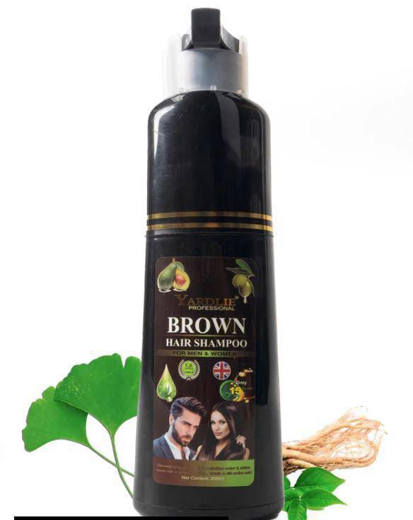 Yardlie Brown Hair Color Shampoo