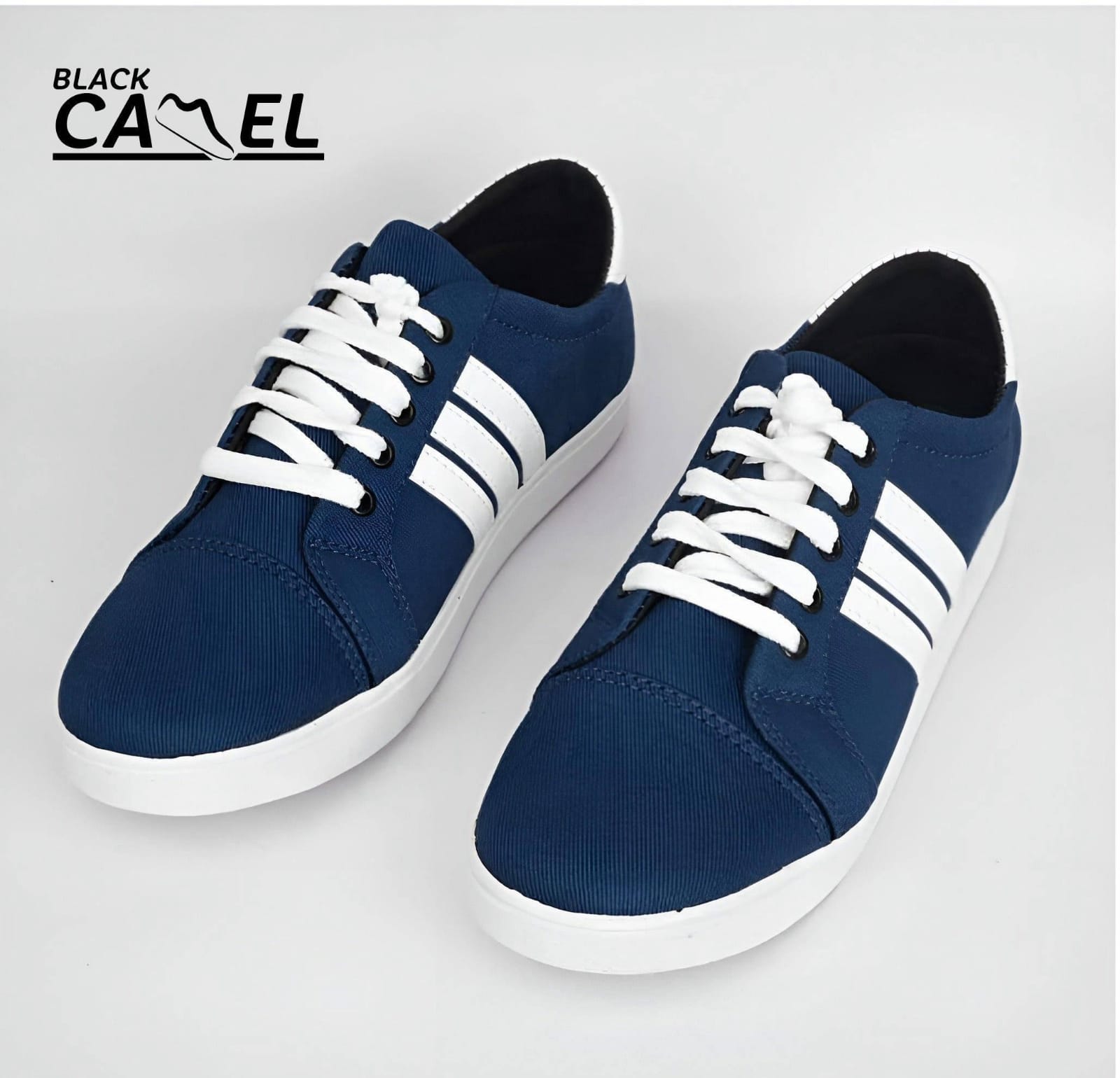 Black Camel Sneakers For Men Blue Shoes For men